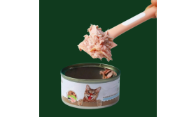 Ilgo kotelio silikoninis kačių maisto šaukštas – šlapio maisto mentelė